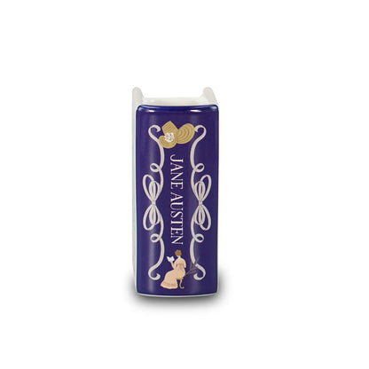 Book Pot Ceramic Small (10cm) - Jane Austen (Pride & Prejud)