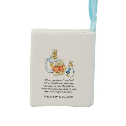 Book Hanging Decoration - Peter Rabbit