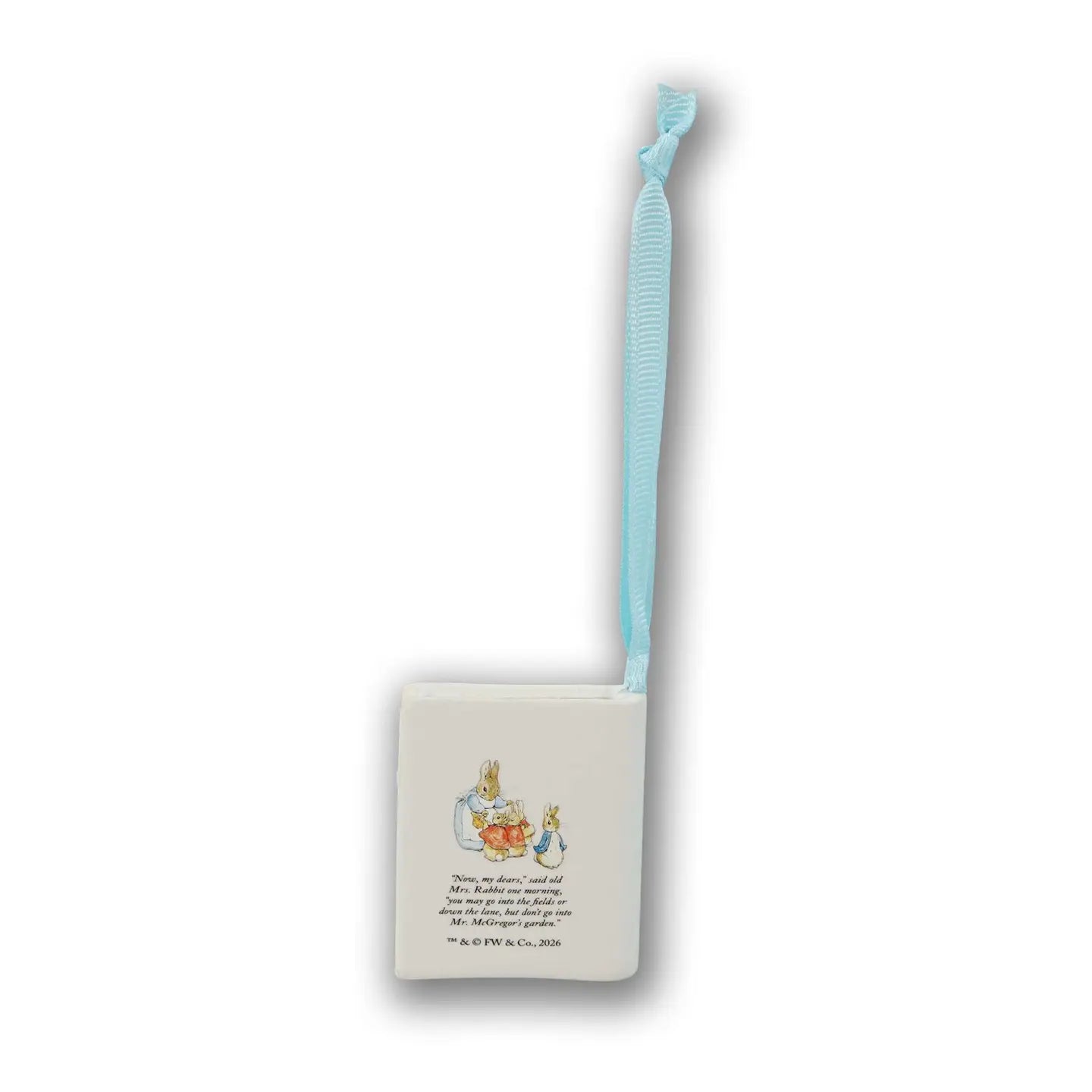 Book Hanging Decoration - Peter Rabbit