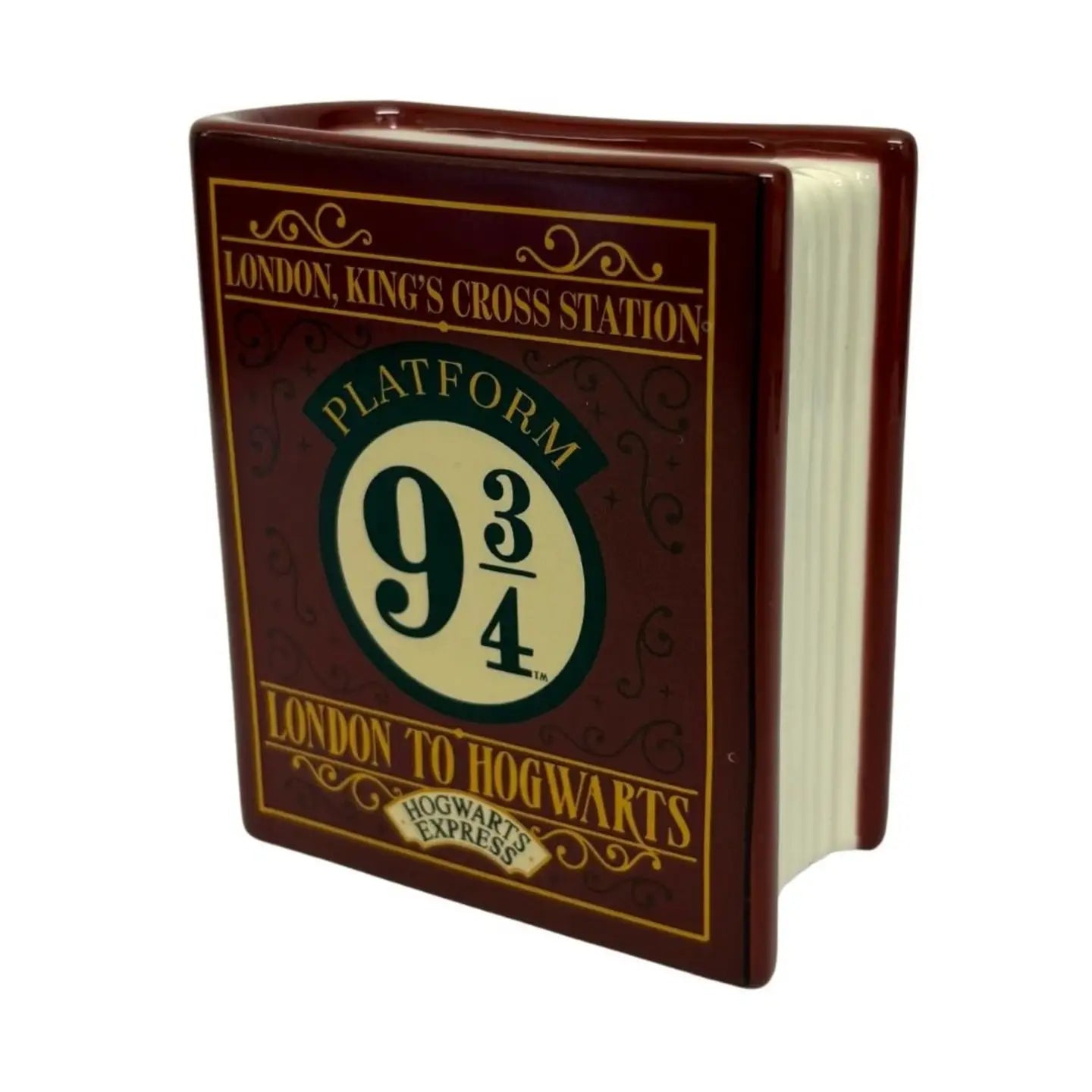 Book Pot Ceramic Small (10cm) - Harry Potter(Platform 9 3/4)