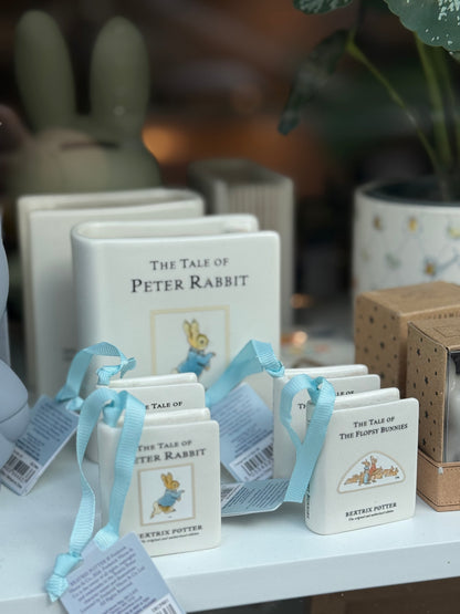 Book Hanging Decoration - Peter Rabbit