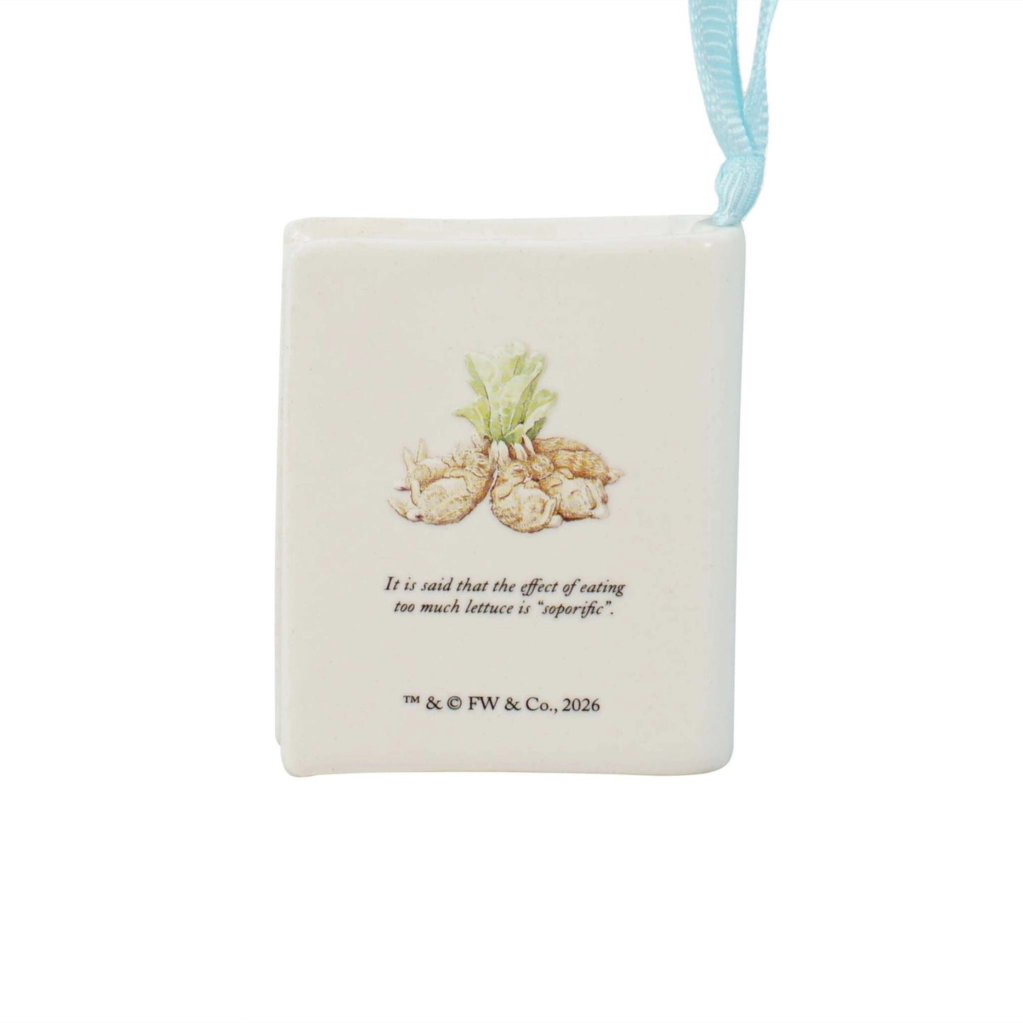 Book Hanging Decoration - the Flopsy Bunnies