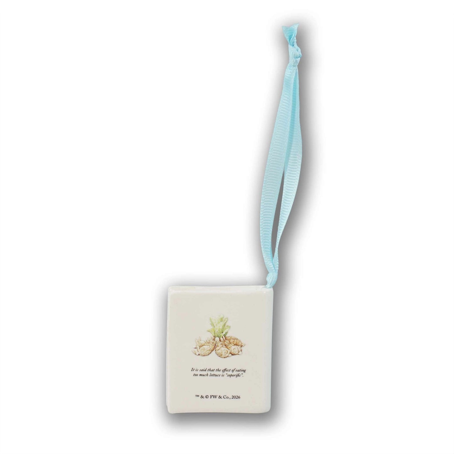 Book Hanging Decoration - the Flopsy Bunnies