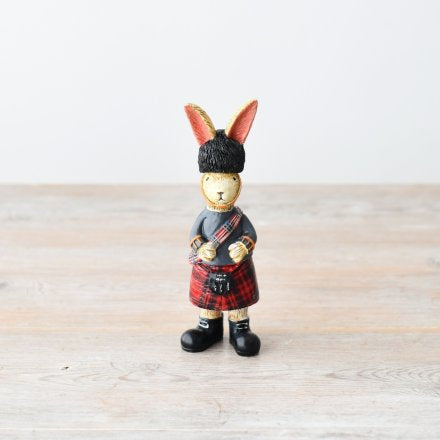 Jasper Rabbit With Kilt Ornament