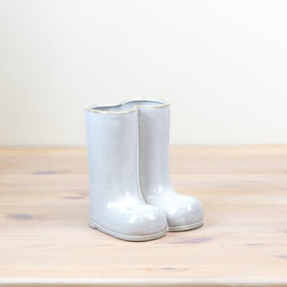 15.5cm Wellie boot  ceramic vase