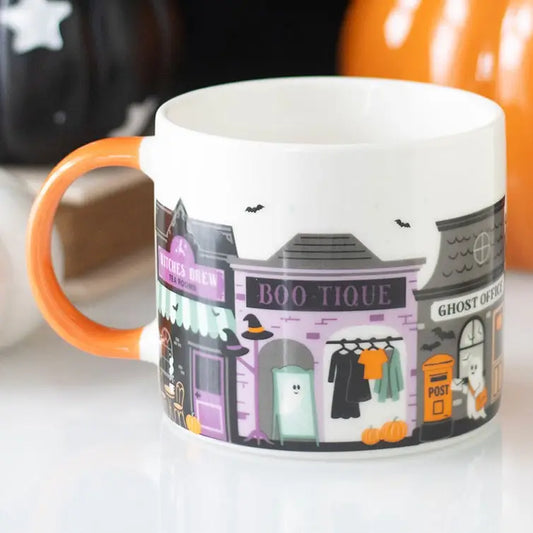 Spooky Street Halloween Mug