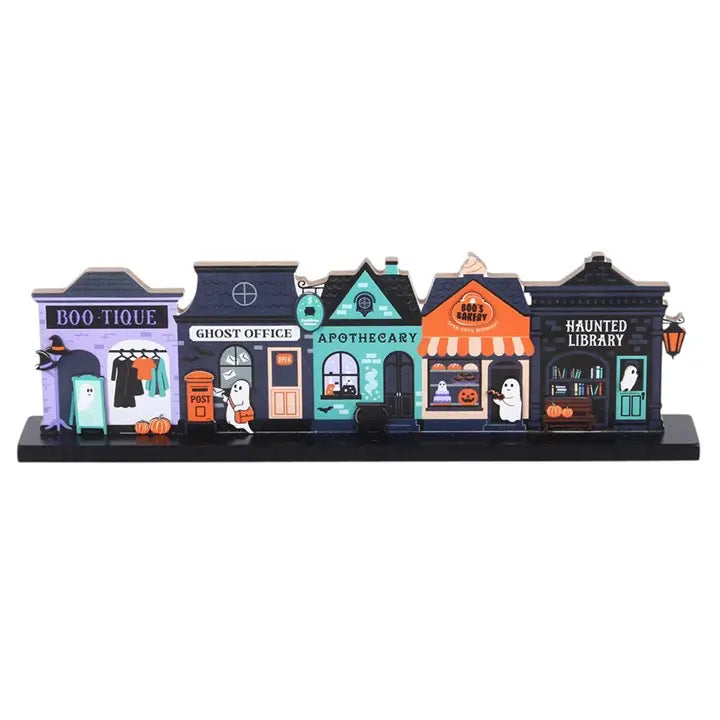 Spooky Street Halloween House Decoration
