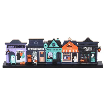 Spooky Street Halloween House Decoration