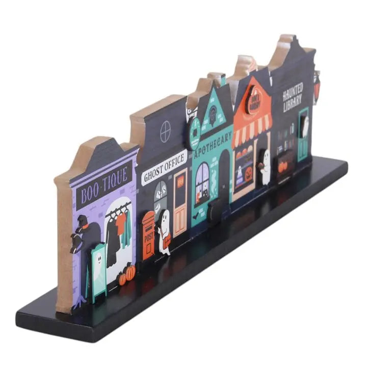 Spooky Street Halloween House Decoration