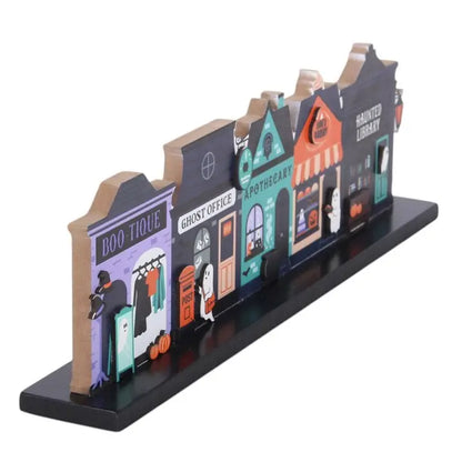 Spooky Street Halloween House Decoration