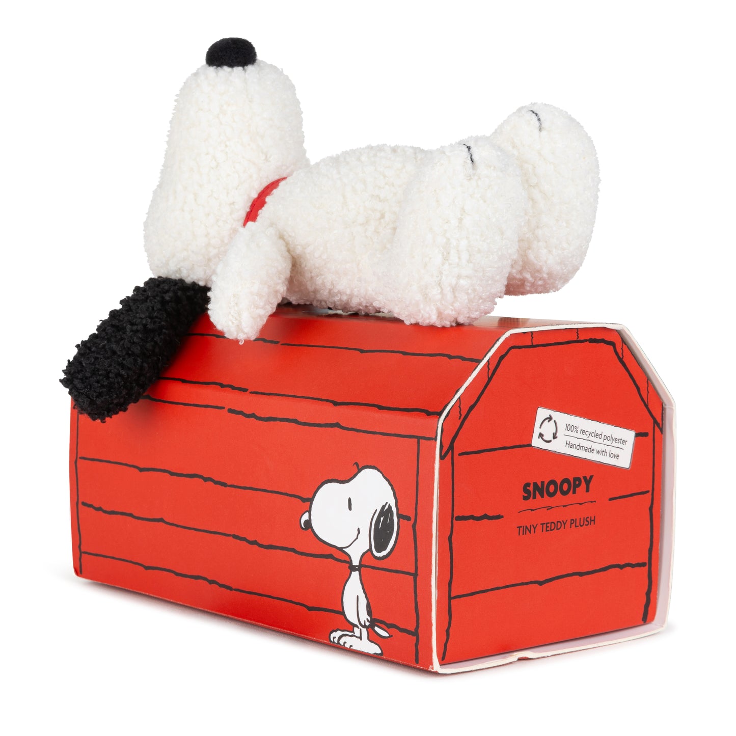 Snoopy ECO Tiny Teddy Cream in Giftbox - 17cm - 7"