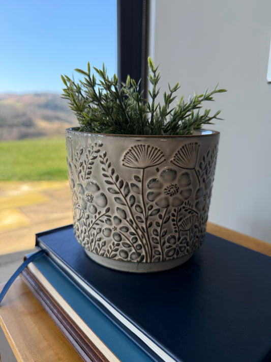 Gainsborough Giftware - Ceramic Flower Pot, 14cm