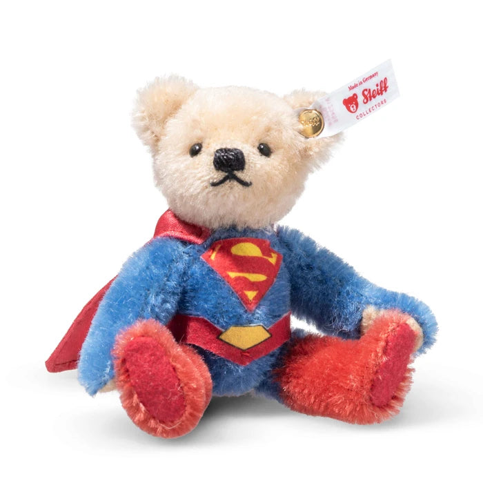 Steiff Collectors edition. Superman Mini Teddy bear Size: 10 cm