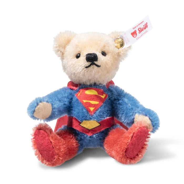 Steiff Collectors edition. Superman Mini Teddy bear Size: 10 cm
