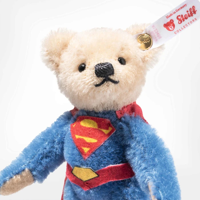 Steiff Collectors edition. Superman Mini Teddy bear Size: 10 cm