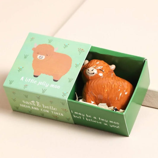 Sass and Belle - Highland Cow Token