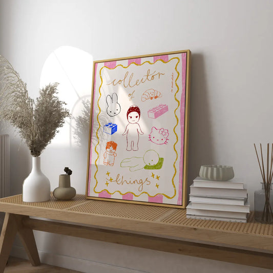 RM Decor Studio - Collector of Things Print