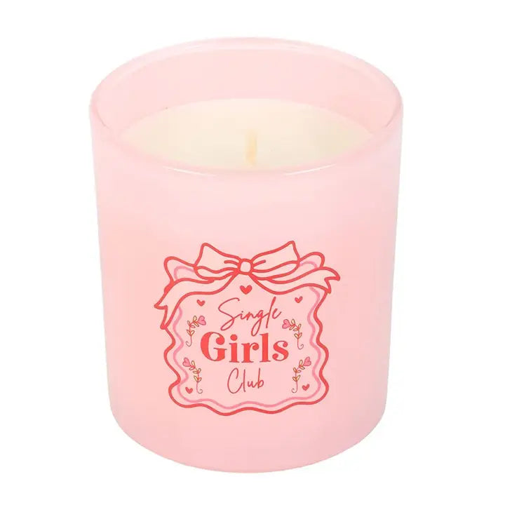 Single Girls Club Wild Strawberry Valentine's Day Candle
