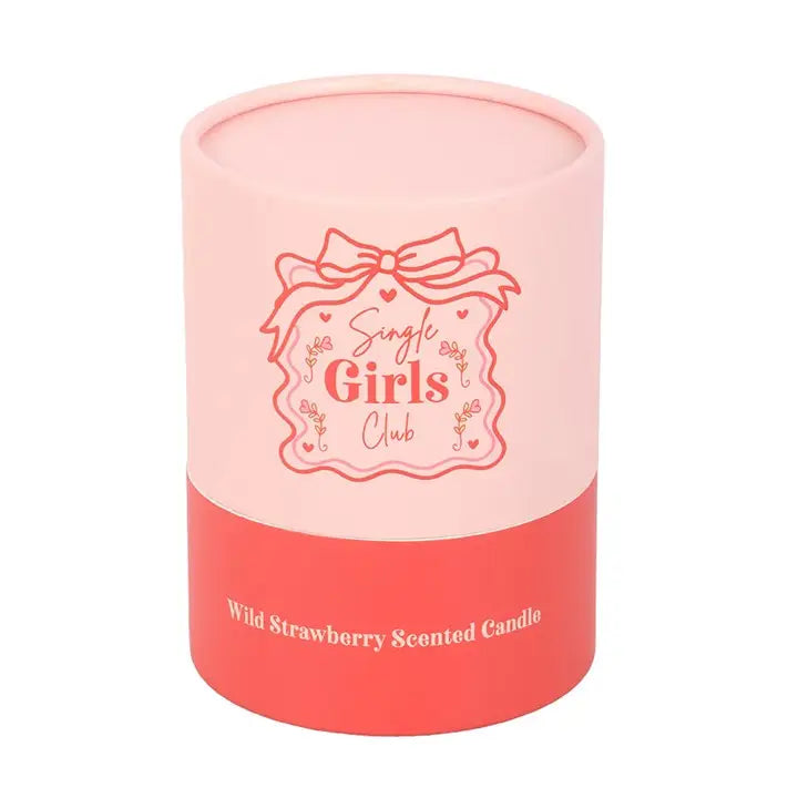 Single Girls Club Wild Strawberry Valentine's Day Candle