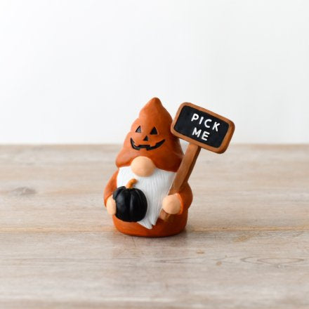 Pick me pumpkin Gonk ornament