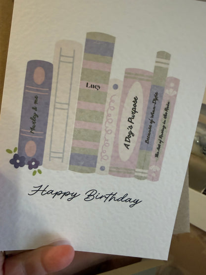 Personalised card range by With love, Vikki x