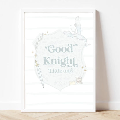 Dreamy Pastel Good Knight - Myth & Legend Print