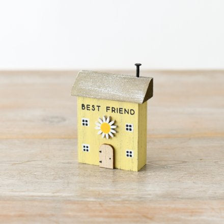 Block Yellow 'Best Friend' House