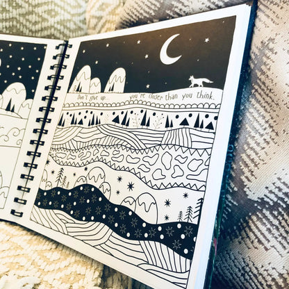 Self Love Journal - Hardback from  Fox under the moon