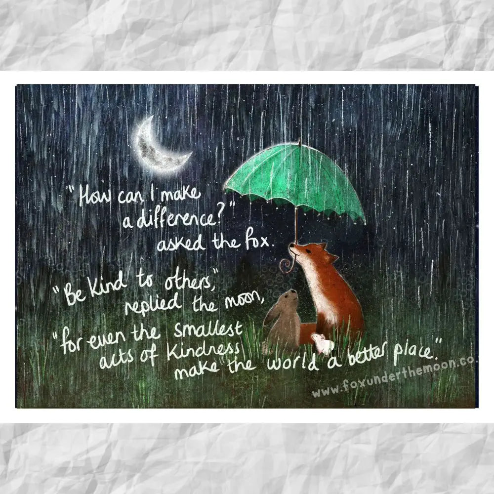 A4 Art Print ~ Kindness