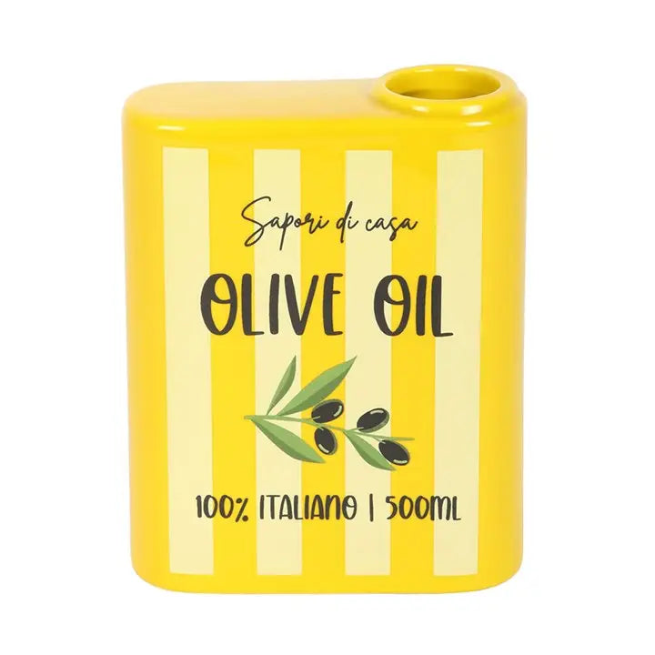 Olive Oil Flower Vase