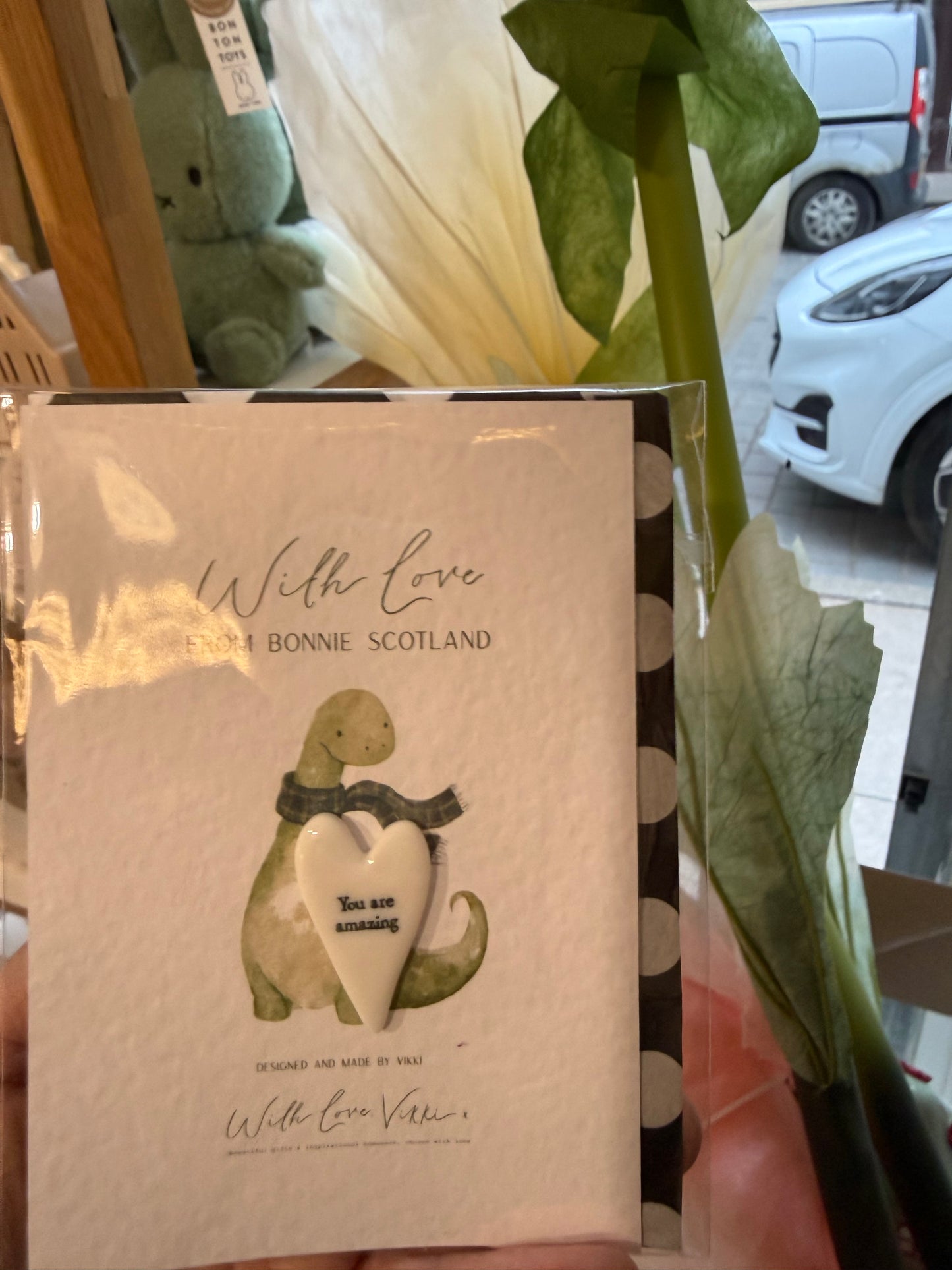 Spring colourful Pocket hug gift by WLV