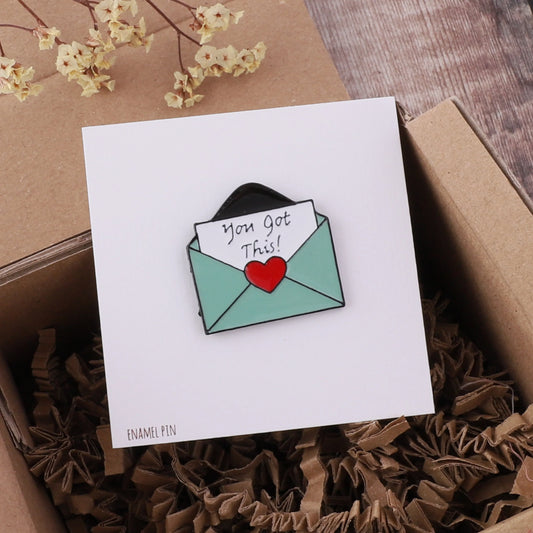 you got this green envelope pin