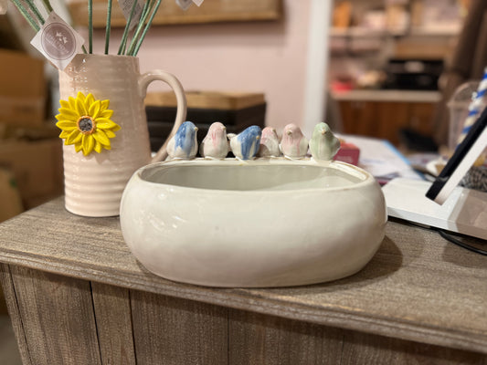 Heaven Sends - PORCELAIN BIRD POT HOLDER