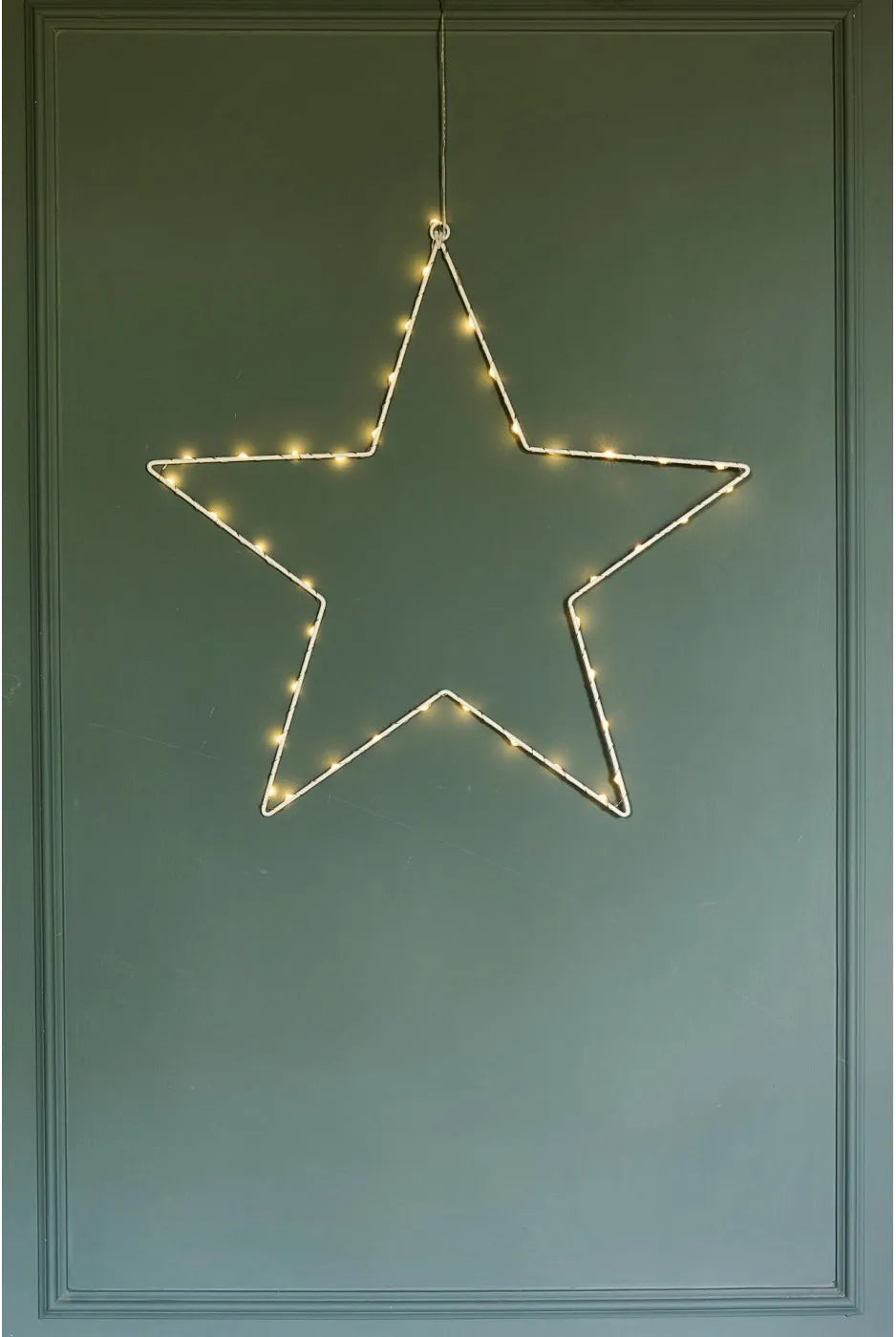 Starlight battery LED star - Christmas decoration