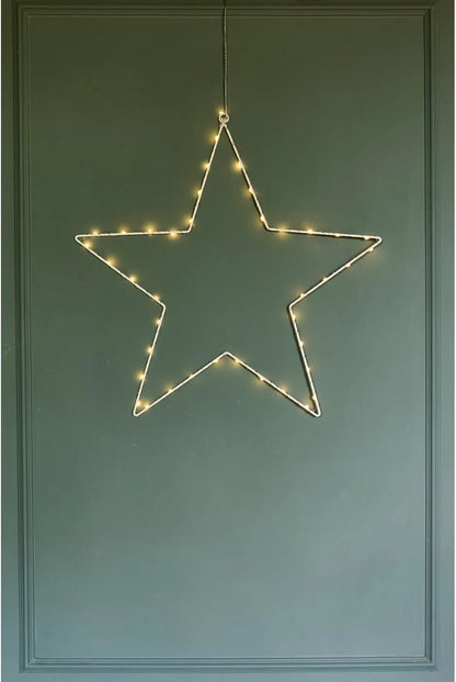 Starlight battery LED star - Christmas decoration