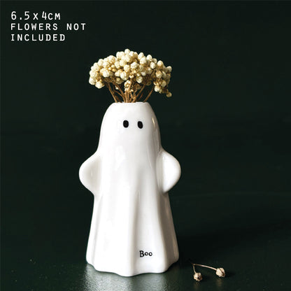 East of India ceramic ghost vase