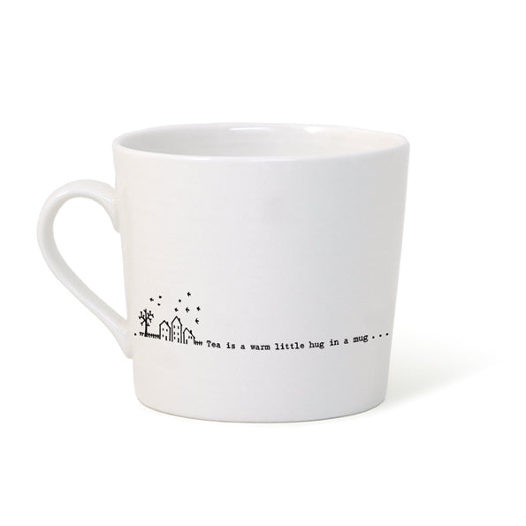 East of India Boxed Wobbly mug-Tea is a warm little hug