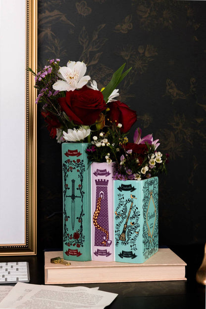 Steel Mill & Co UK - Triple Book Vase, Grimm's Fairy Tales