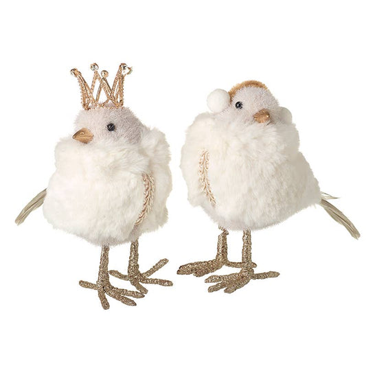 Heaven Sends - STANDING BIRDS IN FUR COATS MIX