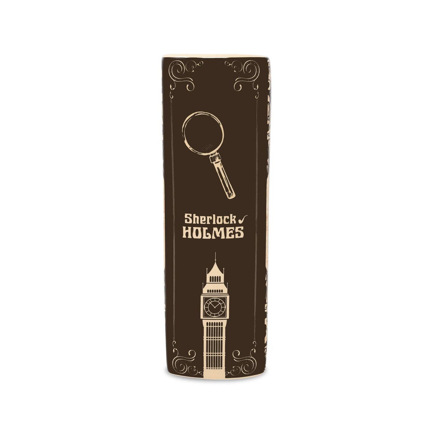 Steel Mill & Co UK - Large Book Vase, Sherlock Holmes