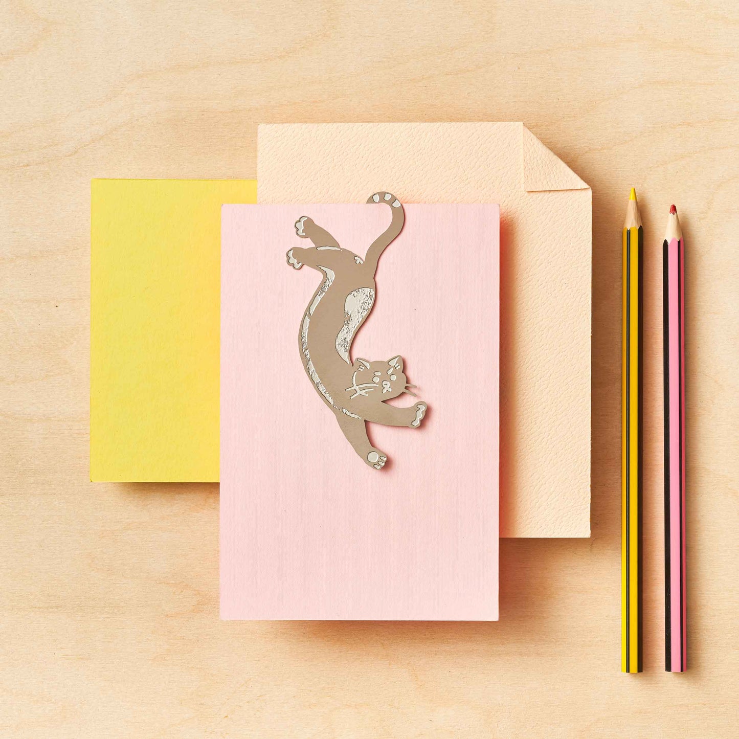 Bookmark - Everyday Cat, steel page marker