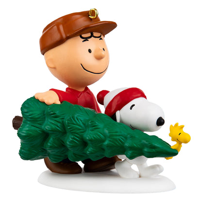 Hallmark - PEANUTS™ Hanging Ornament Charlie Brown, SNOOPY & WOODSTOCK