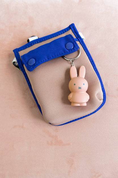 Miffy by S-c Brands - Miffy Keyring - Powder Pink - 6cm
