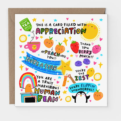 Thank You Card - Card Of Appreciation