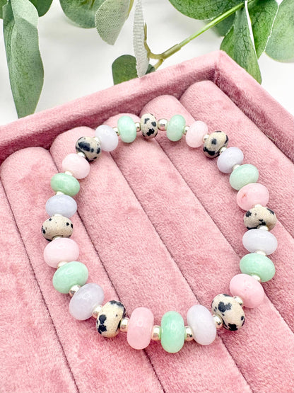 Candi Co Jewellery - Pastel Candy Beaded Bracelet