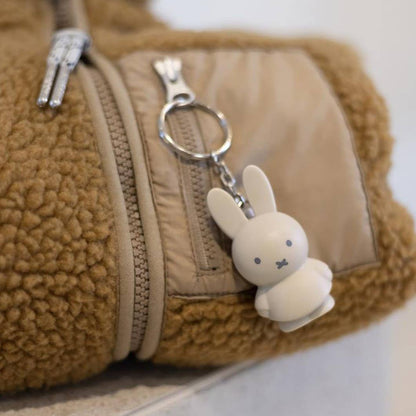Miffy by S-c Brands - Miffy Keyring - Sand Beige - 6cm