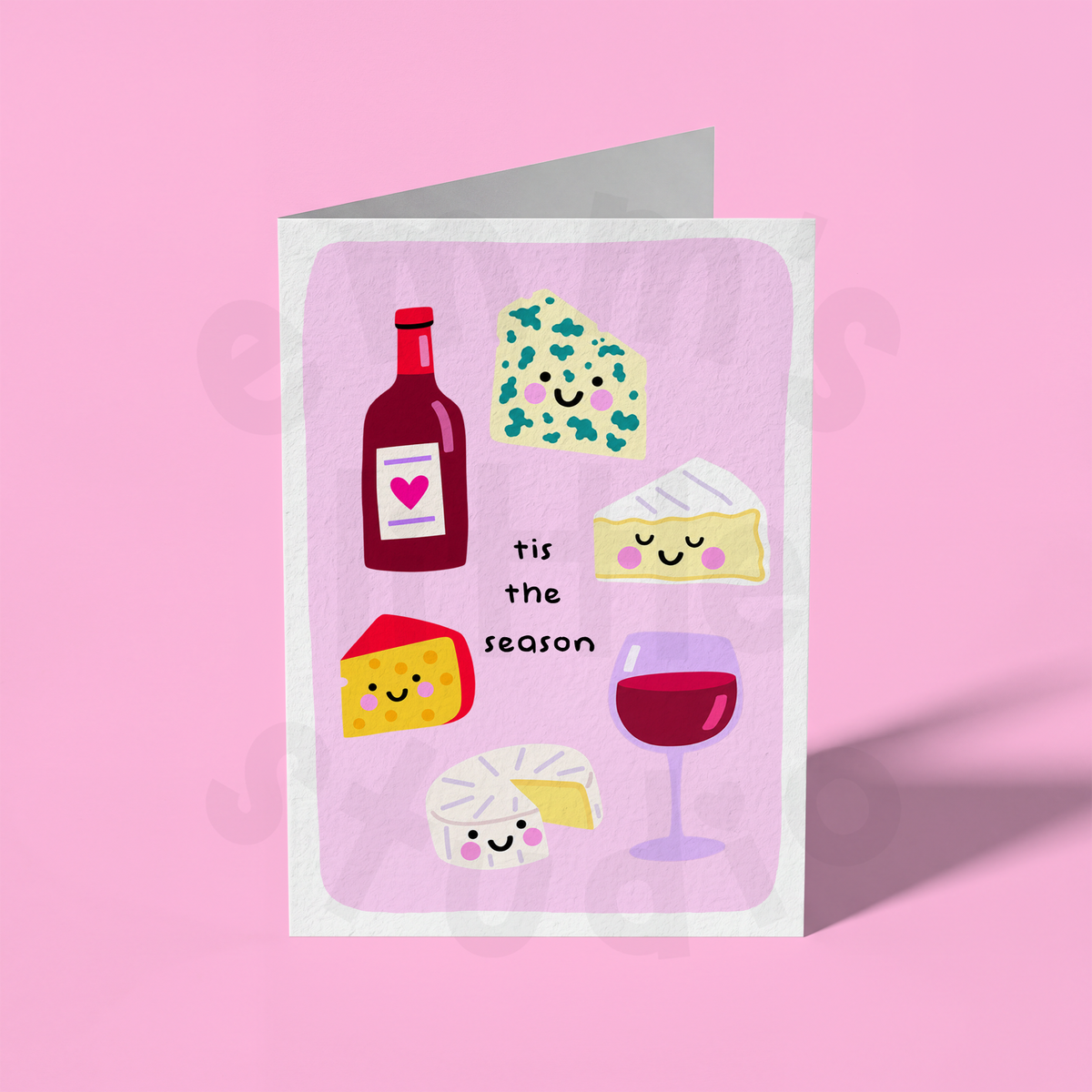 Emm's Little Studio - Tis The Season Christmas Card