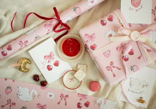 La la lu - Strawberries and Cream Wrap