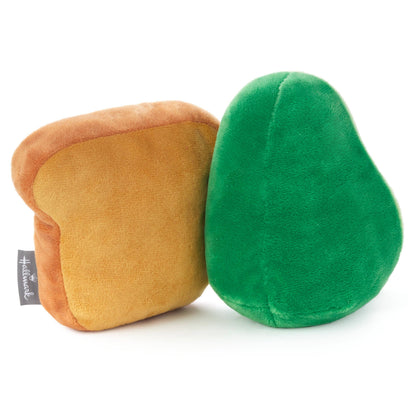 Hallmark - Better Together Avocado & Toast Magnetic Soft Toy Pair