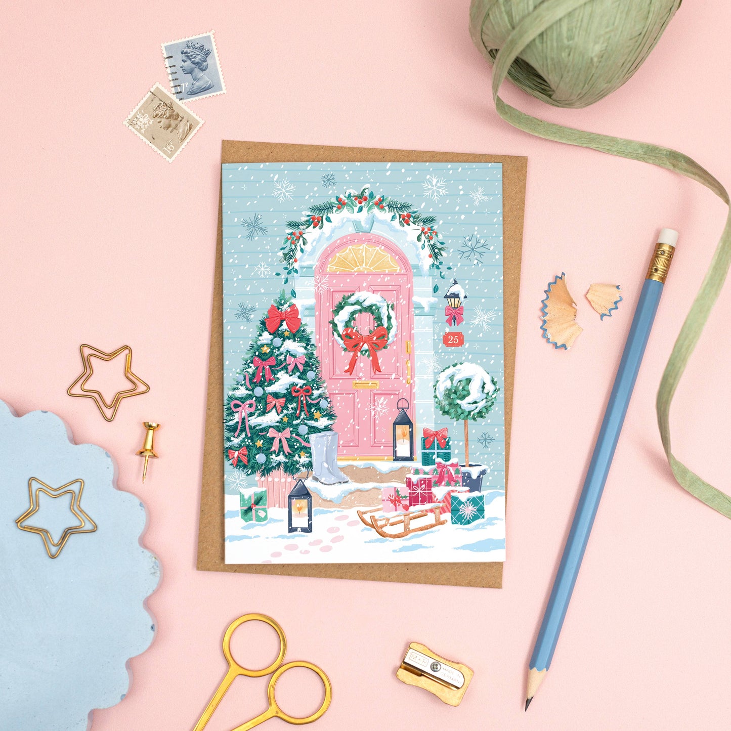 Simply, Katy - Christmas Doorway Card